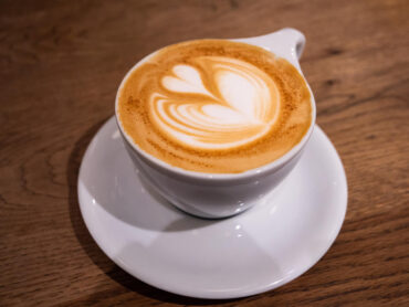 smoothest coffee near Madison WI with creamy latte foam and smooth texture